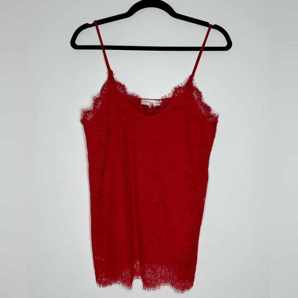 Monteau Red blouse